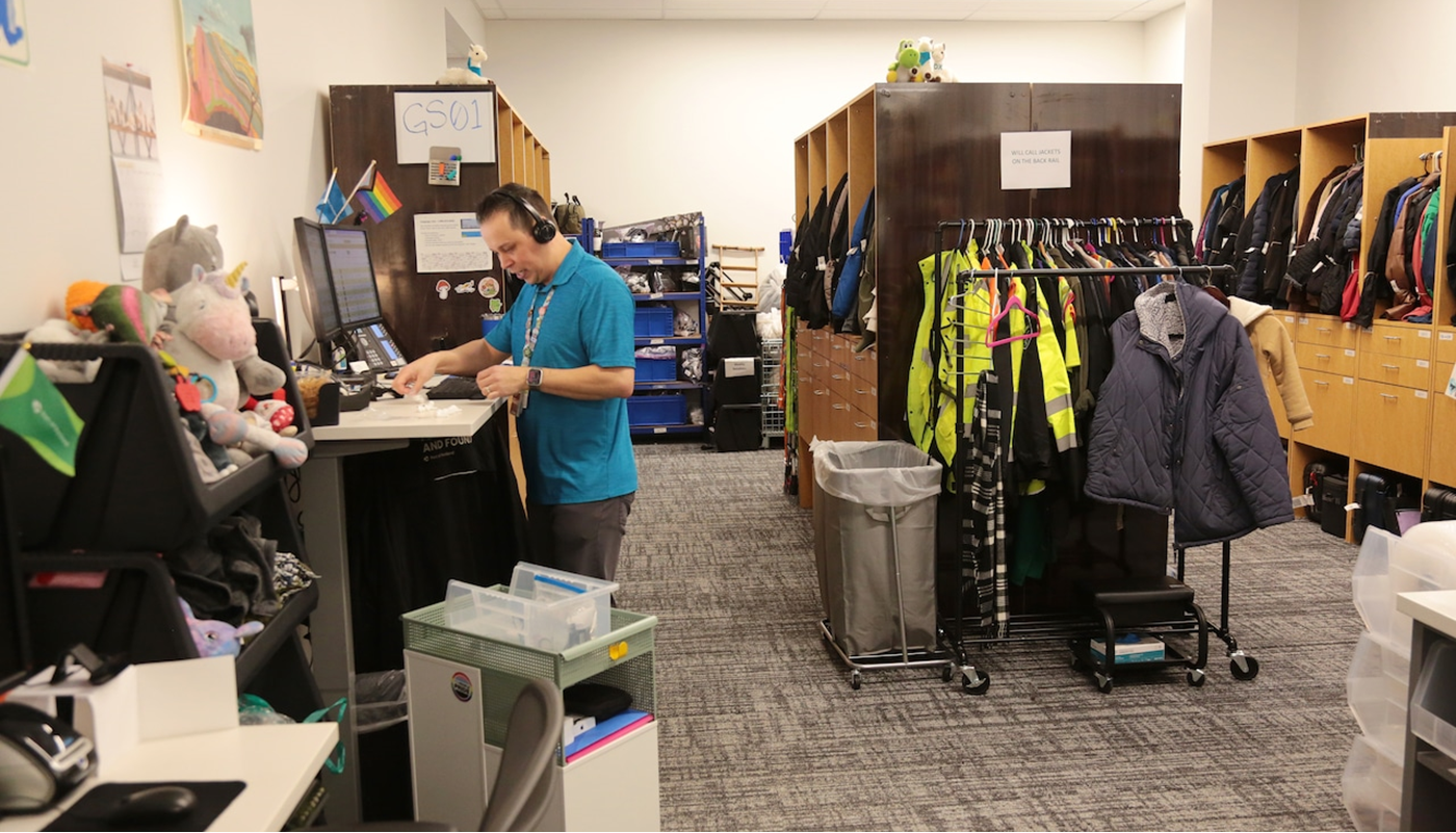 Oregonian: Inside PDX's Lost and Found