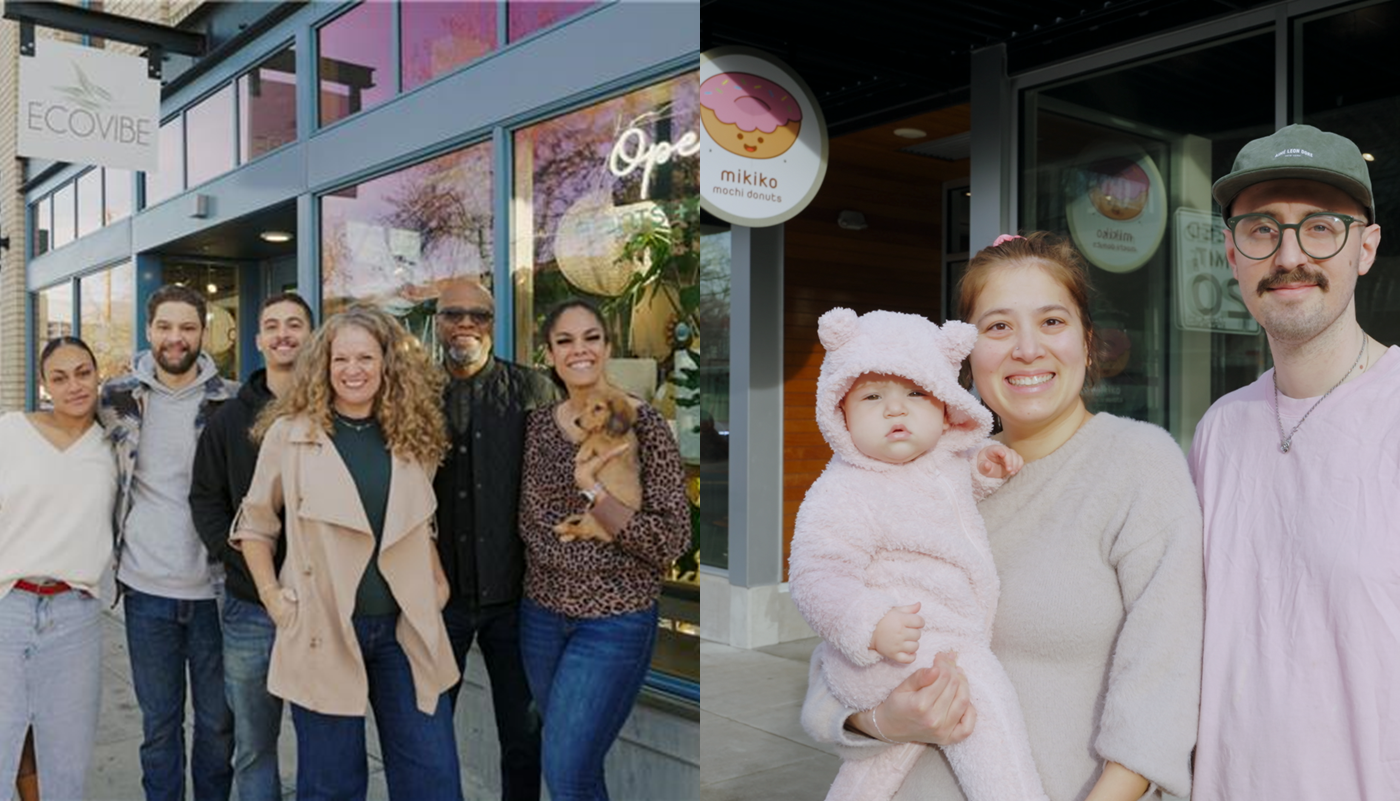 Local Businesses ECOVIBE and Mikiko Mochi Donuts Pop-Up at PDX