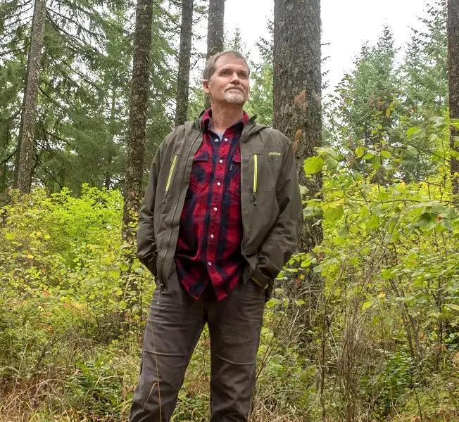 Ryan in woods