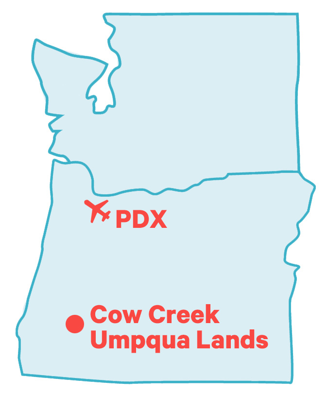 Cow Creek Map