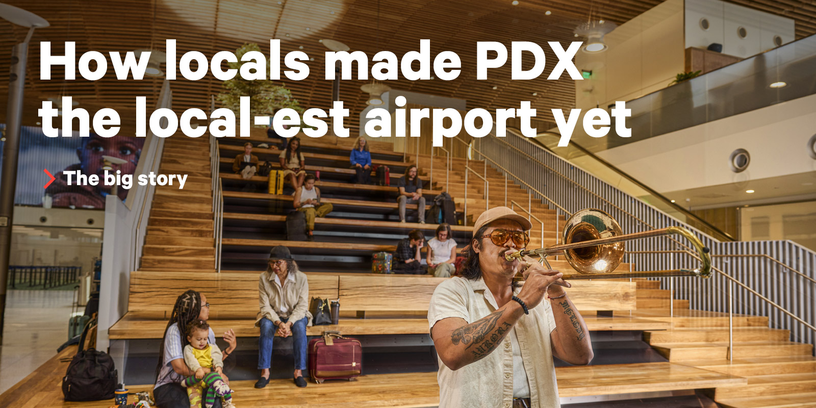 How locals made PDX the local-est airport yet.