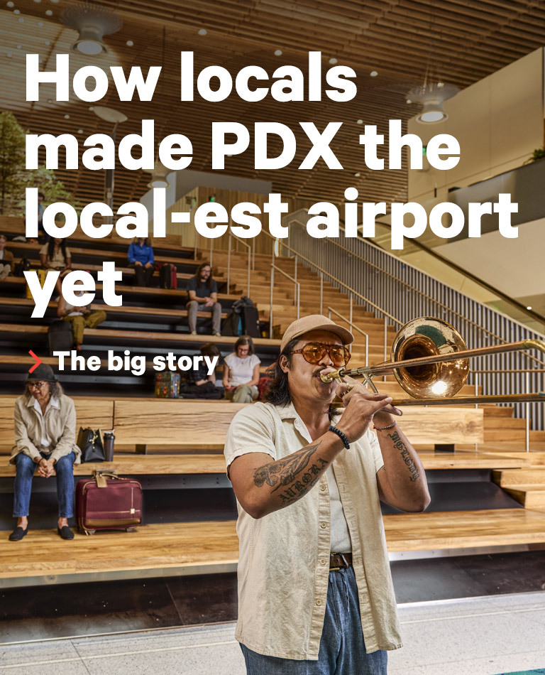 How locals made PDX the local-est airport yet.