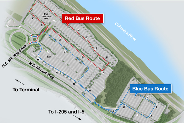 salt lake city airport economy parking map