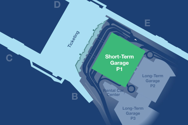 Short-term parking map