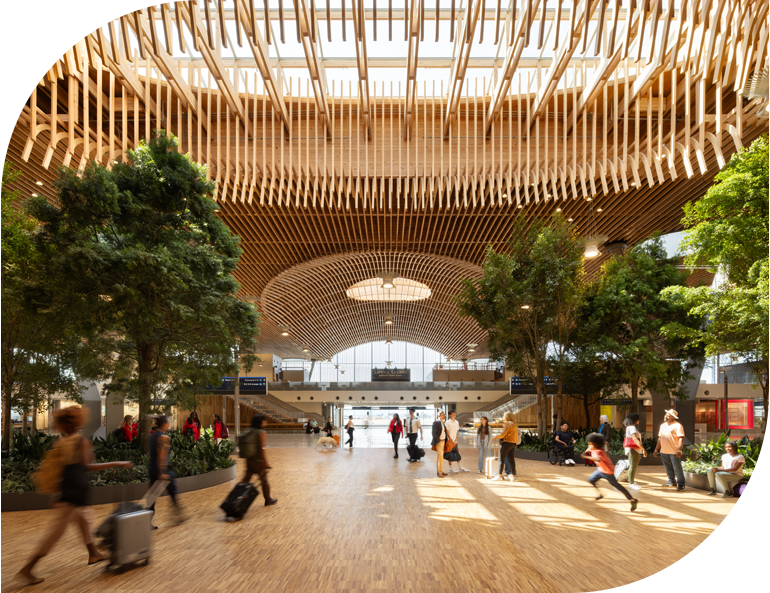 Patrons selecting beer at Made in Oregon