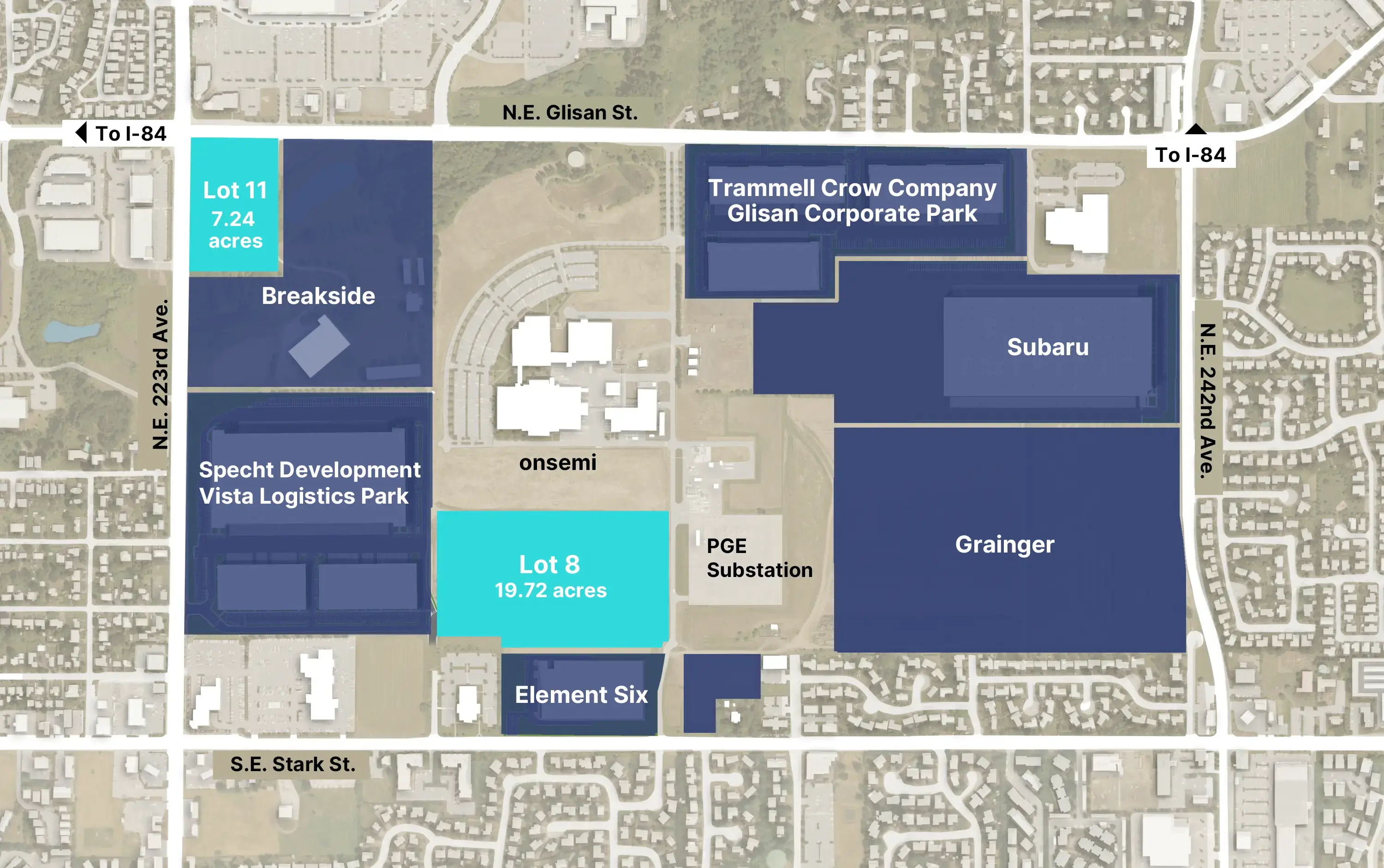 Gresham Vista Property Map