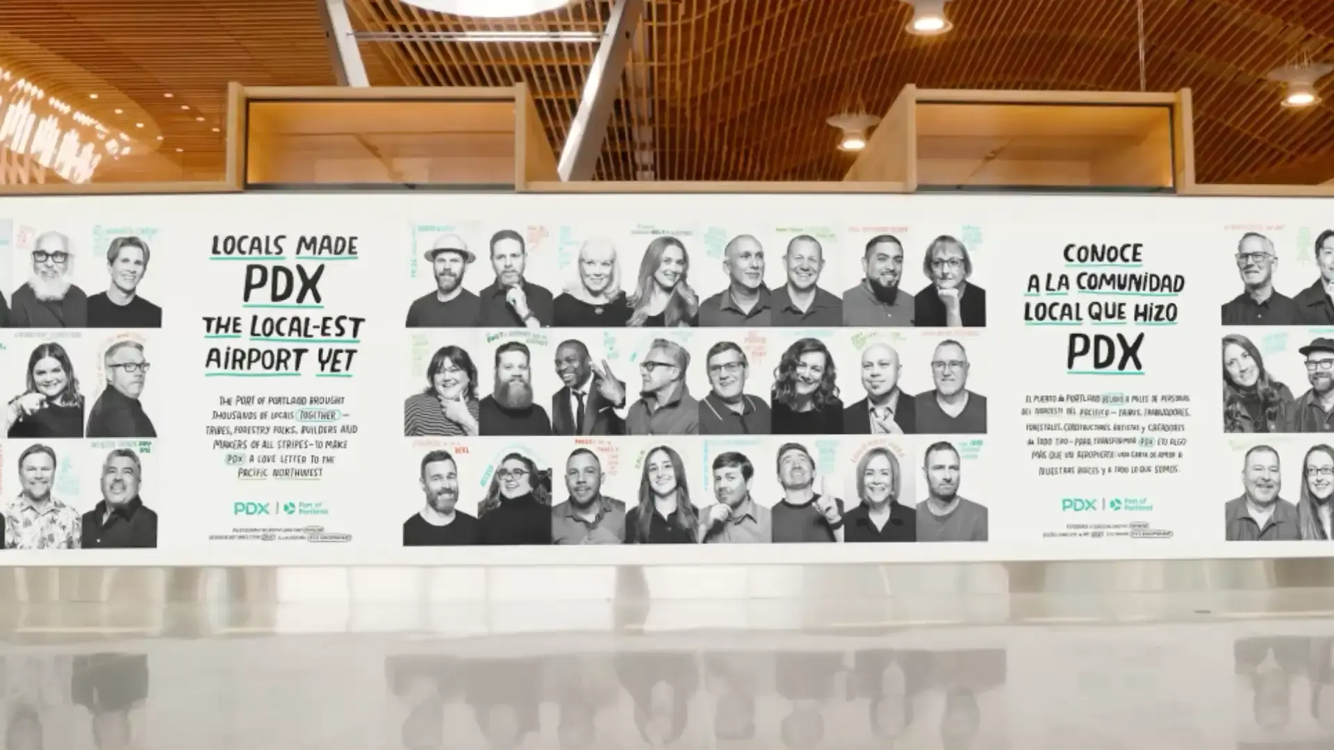 FlyPDX - Stories - Two giant murals honor the locals behind the