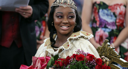 Rose Festival Queen Mya Brazile